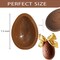 2 PCS Easter Chocolate Molds Silicone Egg Molds Chocolate Molds, Large Silicone Egg Molds for Chocolate, 3D Breakable Chocolate Molds for Easter Decorations and Dessert Baking